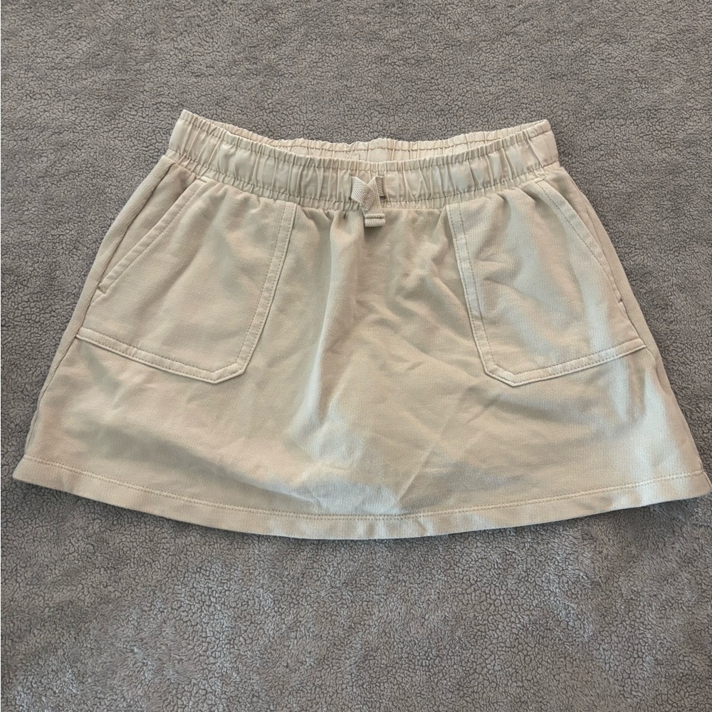 Girls Khaki Skort